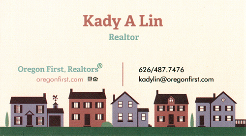 Oregon First Realtors - Kady A Lin